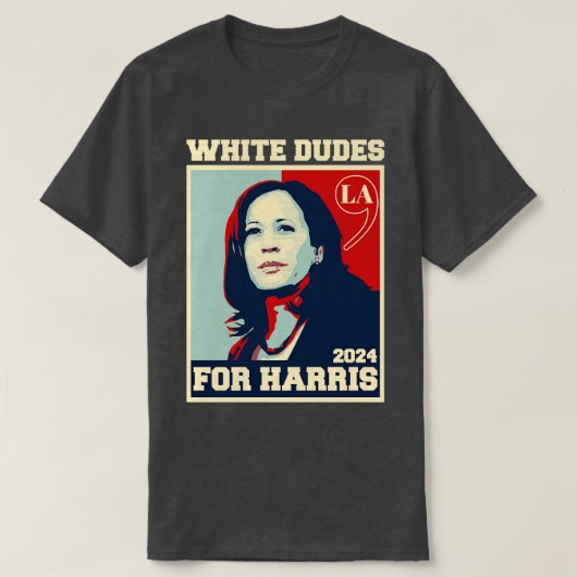 T-shirt WhiteDudesPour 18 (Design devant)