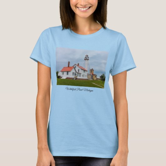T-shirt Whitefish Point Michigan (Devant)