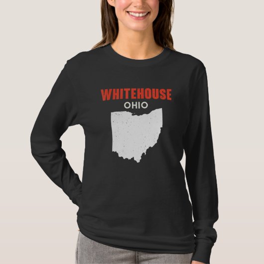 T-shirt Whitehouse Ohio USA State America Travel Ohioan (Devant)