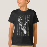 Whitetail Buck Deer Hunting USA Camouflage Amériqu
