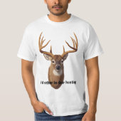 T-shirt Whitetail Deer (Devant)