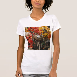 T-shirt Whitetail En Automne