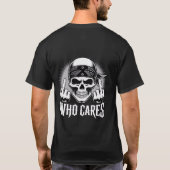 T-Shirt Who Cares Typography (Dos)