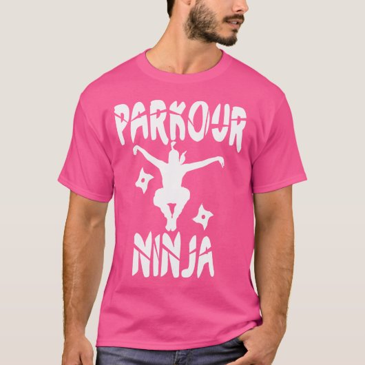 T-shirt Who Love Parkour (Devant)