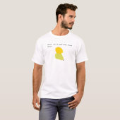 T-shirt Whoa, citron sur une poire (Devant entier)