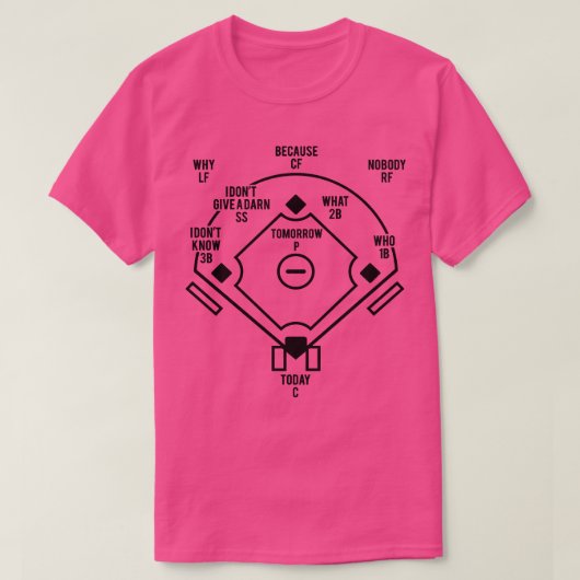 T-shirt Whoo Sur Premier Baseball Classique Abbott et Cost (Design devant)