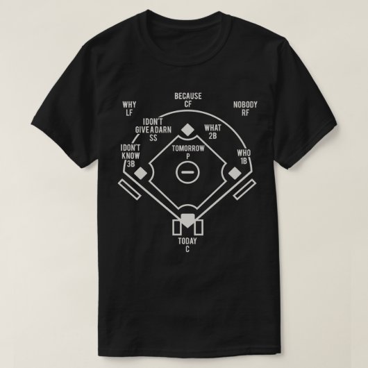 T-shirt Whoo Sur Premier Baseball Classique Abbott et Cost (Design devant)