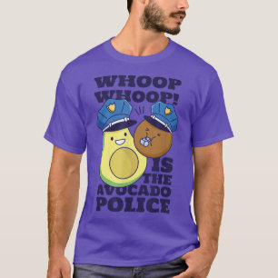T-shirt Whoop Whoop Whop Est Un Drôle Cool De La Police D'