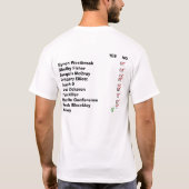 T-shirt WhoWillGuardME ? , (Dos)