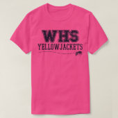 T-shirt WHS Yellowjackets (Design devant)