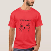 T-shirt wht's new, cat (Devant)