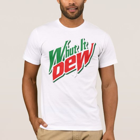 T-shirt Whut il rosée (Devant)