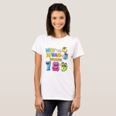 T-shirt Why Was 6 Afraid of 7 Funny Math T Shirt (Devant entier)