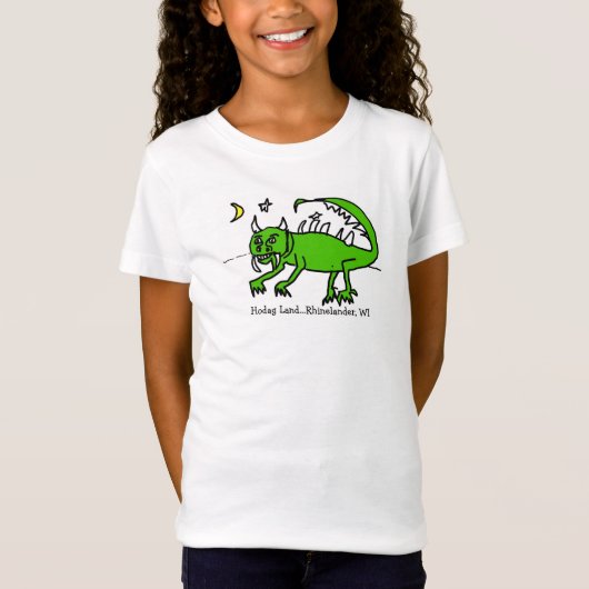 T-Shirt WI de Rhinelander de terre de Hodag… (Devant)