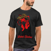 T-shirt Wicked Chickens Lay Deviled Egg Funny Rooster Chic (Devant)