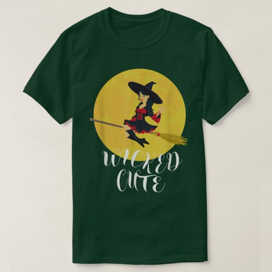 T-shirt Wicked Cute Witch (Design devant)