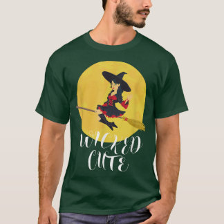 T-shirt Wicked Cute Witch