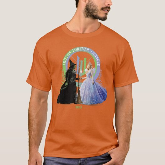 T-shirt Wicked For Good Glinda and Elphaba Friends Forever (Devant)
