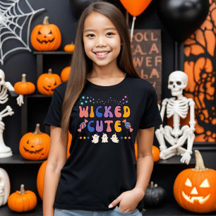 T-shirt Wicked mignon Halloween Ghost Kids