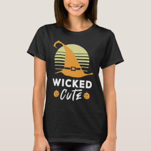 T-shirt Wicked mignon sorcier Casquette Drôle Halloween