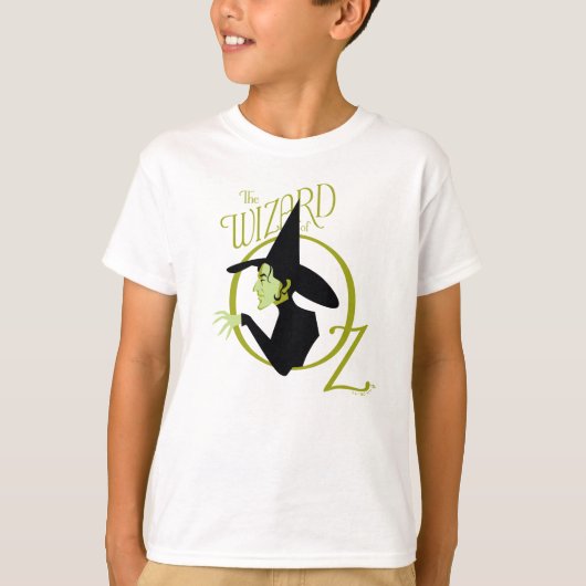 T-shirt Wicked Witch™ L'Assistant Du Logo Oz™ (Devant)