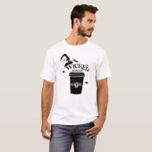 T-shirt Wicked Without Coffee – Funny Witchy Coffee Lover  (Devant entier)