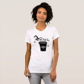 T-shirt Wicked Without Coffee – Funny Witchy Coffee Lover (Devant entier)