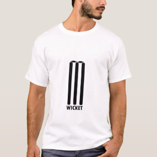 T-shirt wicket amateur de cricket