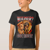T-shirt Wiener I Hardly Know Her Dachshund Bootleg Funny P (Devant)