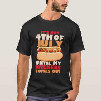 T-shirt Wiener Patriotique Usa 4 Juillet