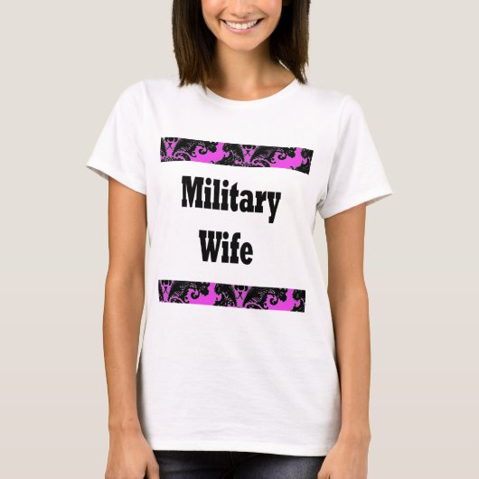 T-shirt wife2 militaire (Devant)
