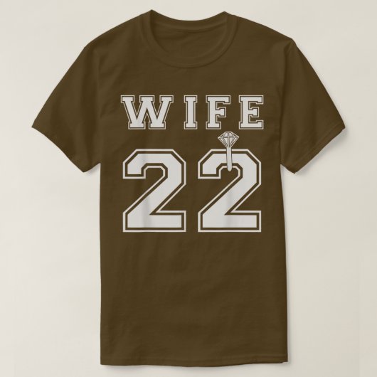 T-shirt Wife Husband Matching 2022 Engagement Party Honeym (Design devant)