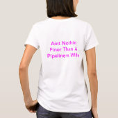 T-shirt Wifes de canalisation (Dos)