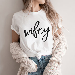 T-shirt Wifey et Hubby Lune de miel