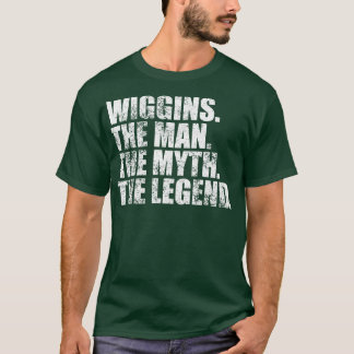 T-shirt WigginsWiggins Nom de famille Wiggins Nom de famil