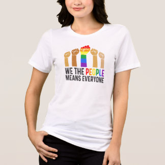 T-shirt 'Wij het volk betekent iedereen', T-shirt