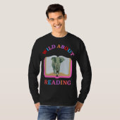 T-SHIRT WILD À PROPOS DE LA LECTURE (Devant entier)