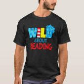 T-shirt Wild À Propos De La Lecture Dr Enseignant Rouge Et (Devant)