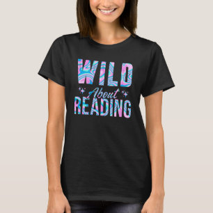 T-shirt Wild A propos de la lecture Livres de lecture avec