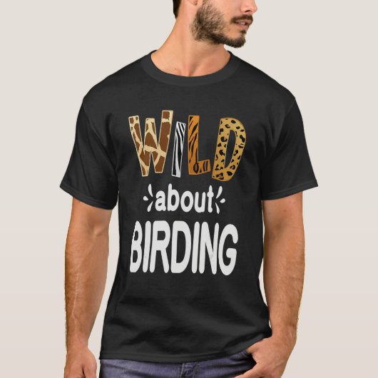 T-shirt Wild About Birding (Devant)