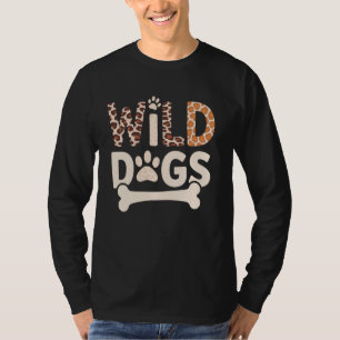 T-shirt Wild About Dogs Leopards Motif Humour