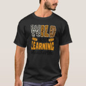T-shirt Wild About Learning Teacher Life Back To School Le (Devant)