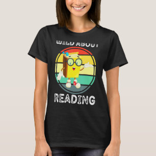 T-shirt Wild About Reading Love Books