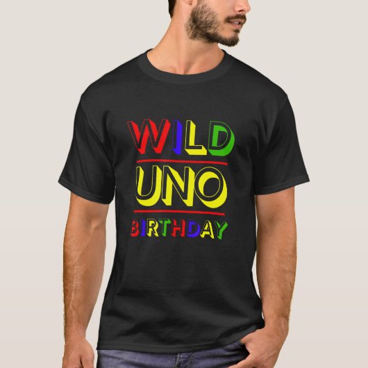 T-shirt Wild About Uno 1er Anniversaire Turner One (Devant)