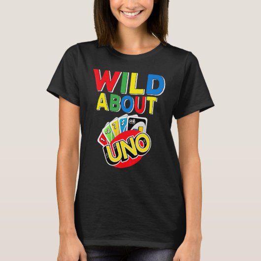 T-shirt Wild About Uno Party Décorations 1er anniversaire (Devant)