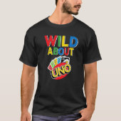 T-shirt Wild About Uno Party Décorations 1er anniversaire (Devant)
