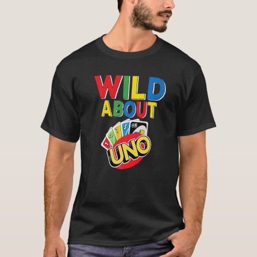 T-shirt Wild About Uno Party Décorations 1er anniversaire (Devant)