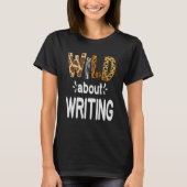 T-shirt Wild About Writing (Devant)