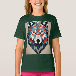 T-shirt "Wild at Heart : Wolf Love"