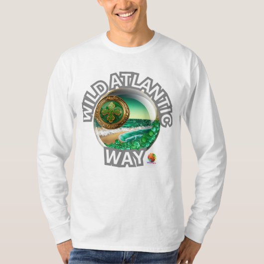 T-shirt Wild Atlantic Way Irlande (Devant)